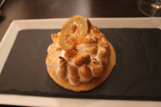 Lemon meringue Tart at Les Bistronomes, Paris